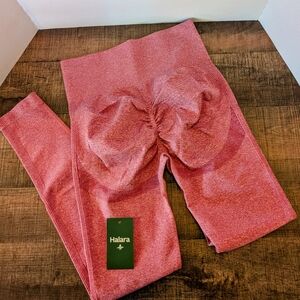 Halara Women's Bridal Rose Leggings L